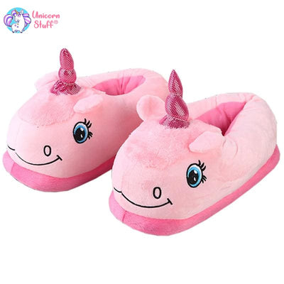 3d unicorn slippers