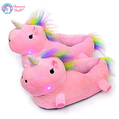 adult unicorn slippers