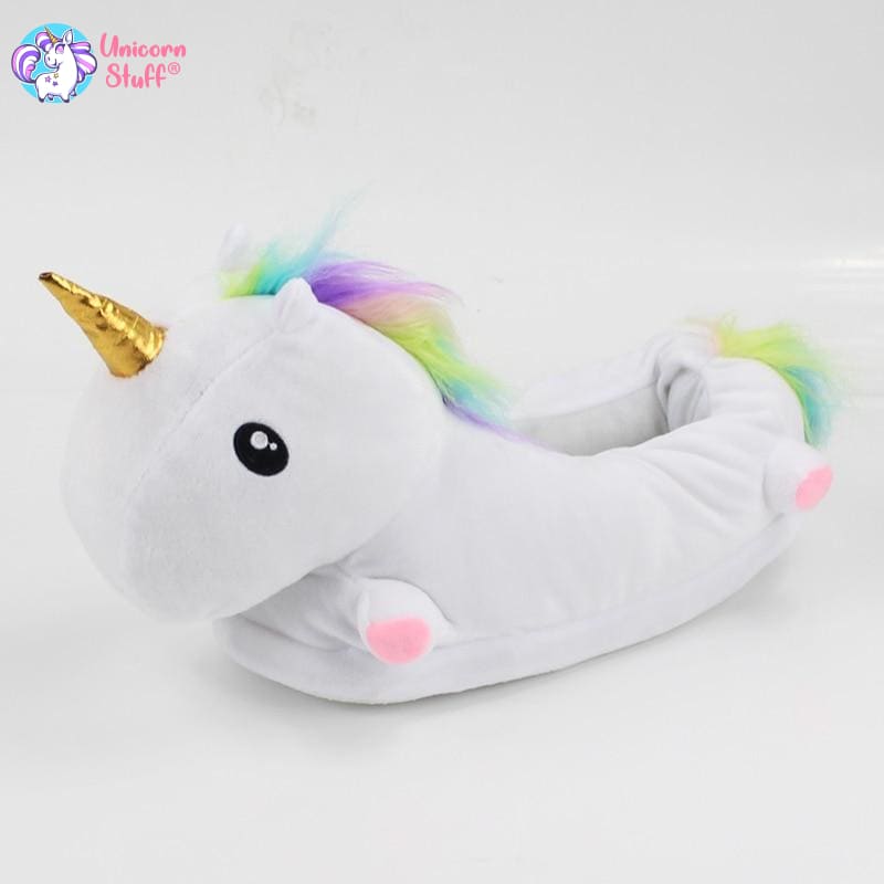 childrens rainbow unicorn slippers