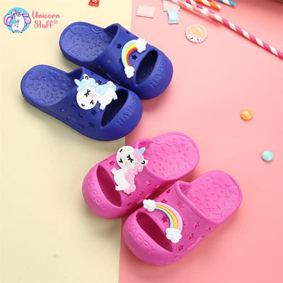 toddler girl unicorn slippers