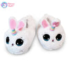 unicorn bunny slippers