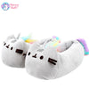 unicorn kitty slippers